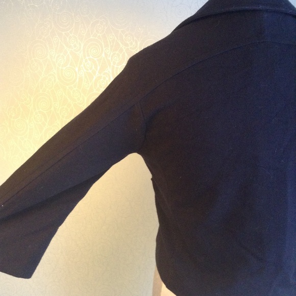 BAILEY 44 soft black ponte knit jacket peacoat XS - Picture 5 of 6